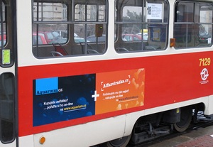reklama tramvaj